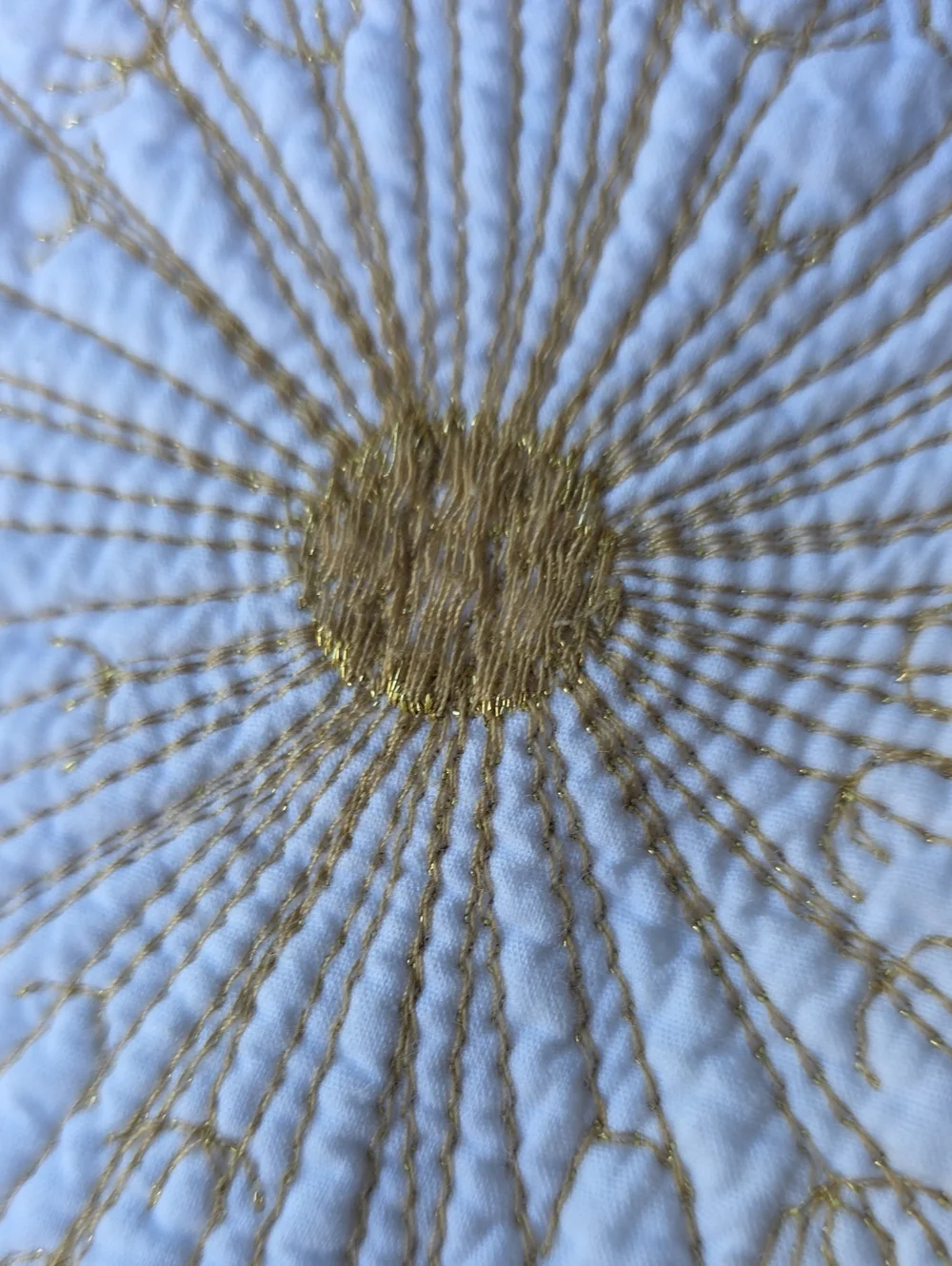 Levtex Embroidered Dandelion Crib Set